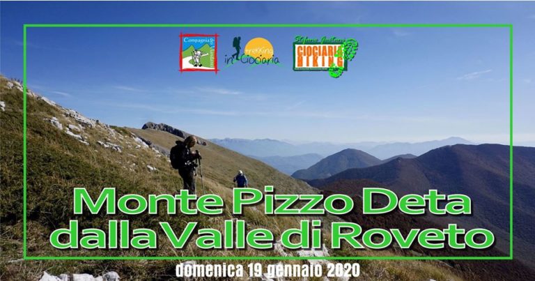 Pizzo Deta dalla valle di Roveto