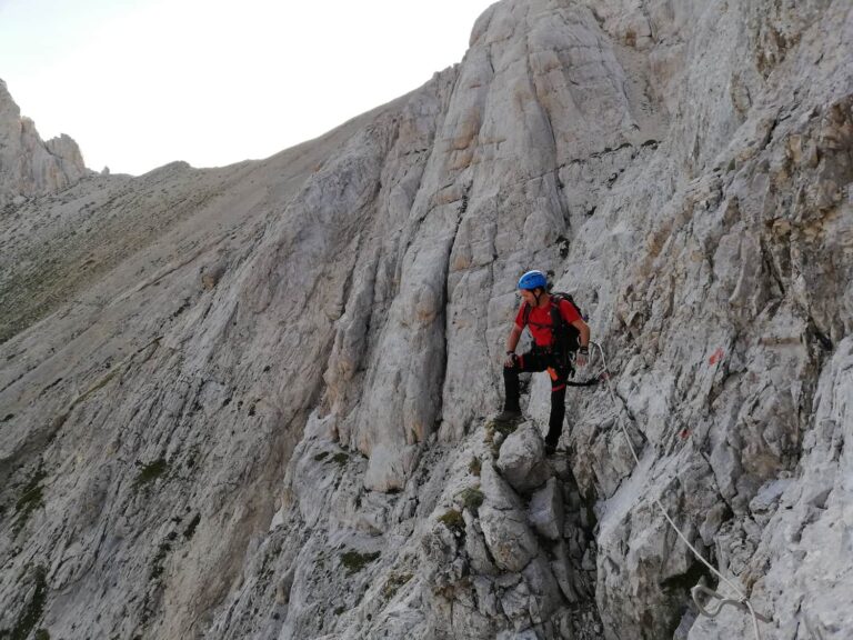 La ferrata Brizio del Gran Sasso 1 Ferrata Brizio