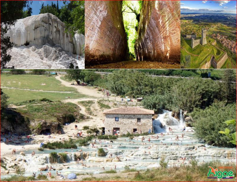 “Relax tra Terme e vie cave della Toscana” – 3 gg di passeggiate facili e bagni termali