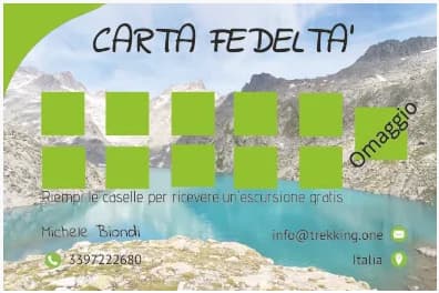 Tesseramento 1 carta fedelta