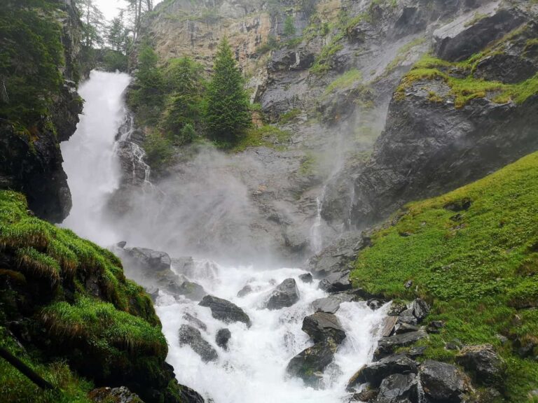 cascata di Saent