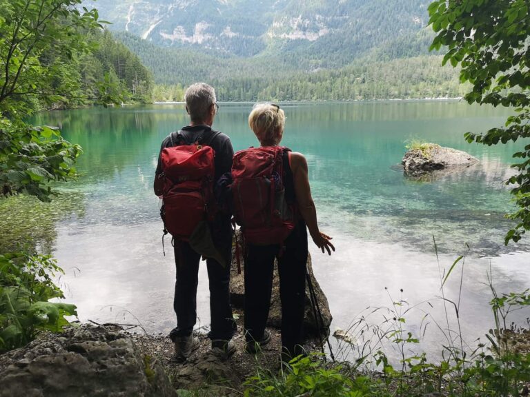 Giro del lago di Tovel e discesa per il sentiero delle Glare 8 Lago di Tovel
