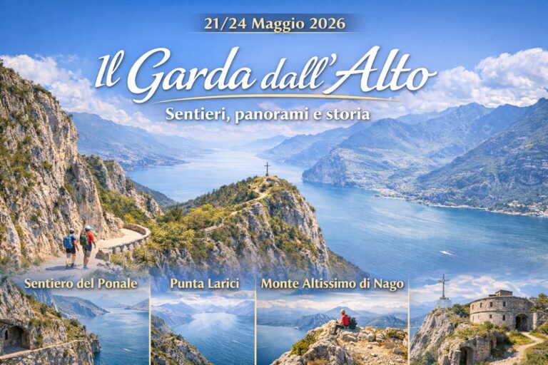 Il lago di Garda dall'alto, sentieri, panorami e storia. 31 lago di Garda