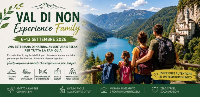 Val di Non Family Experience, vacanza in famiglia 1 Val di Non, family experience