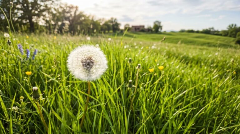 Il Tarassaco e il Segreto del Soffione, Magia e Scienza nei Prati Italiani 2 Tarassaco