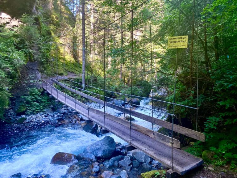 Austria Kaunertal, La gola di Radurschlklamm 03.07.2026 1 La gola di Radurschlklamm